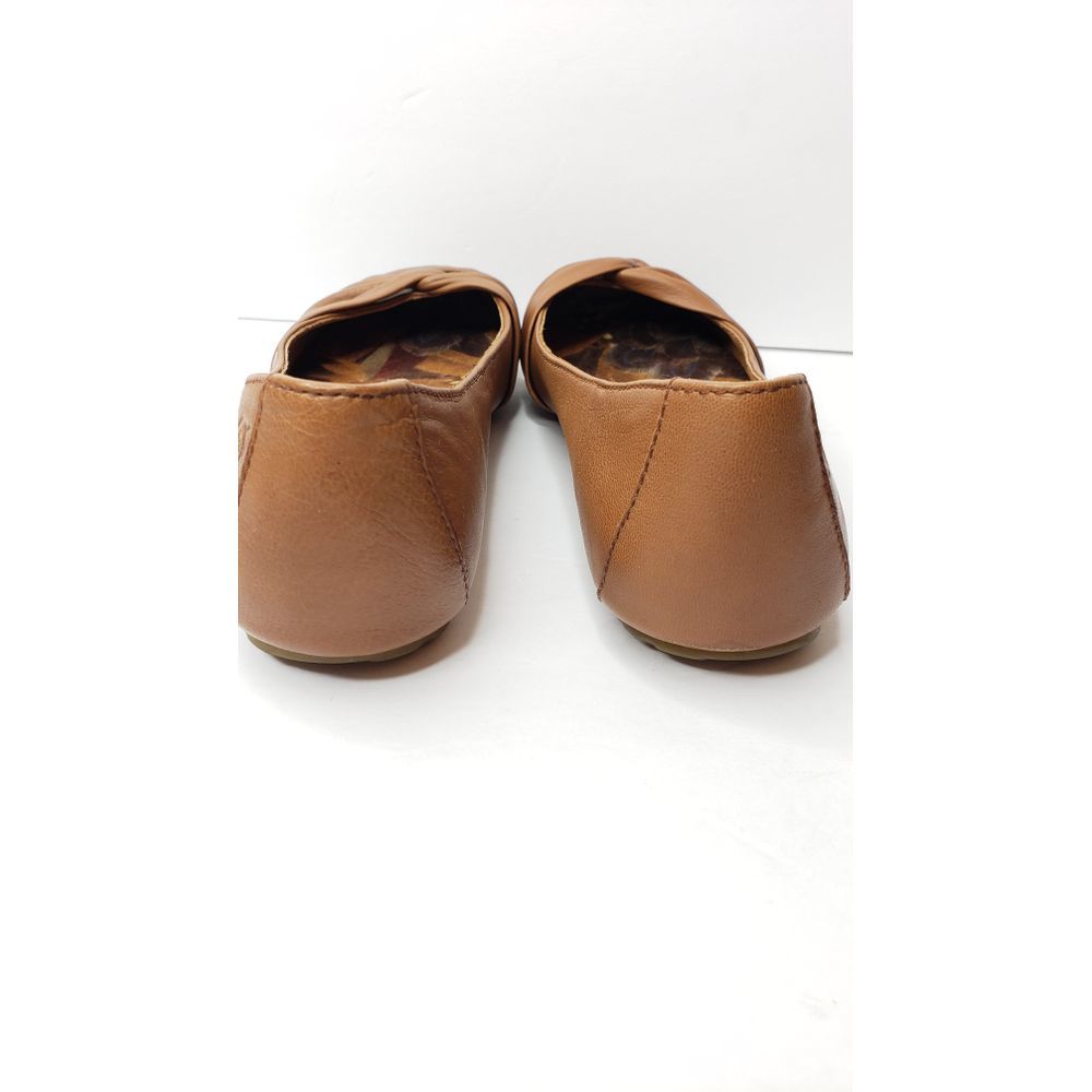 Born Lilly Slip On Leather Knot Ballet Flats Shoes - Picture 3 of 8